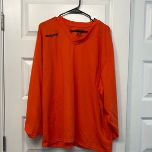Bauer Vivid Orange Hockey Practice Jersey